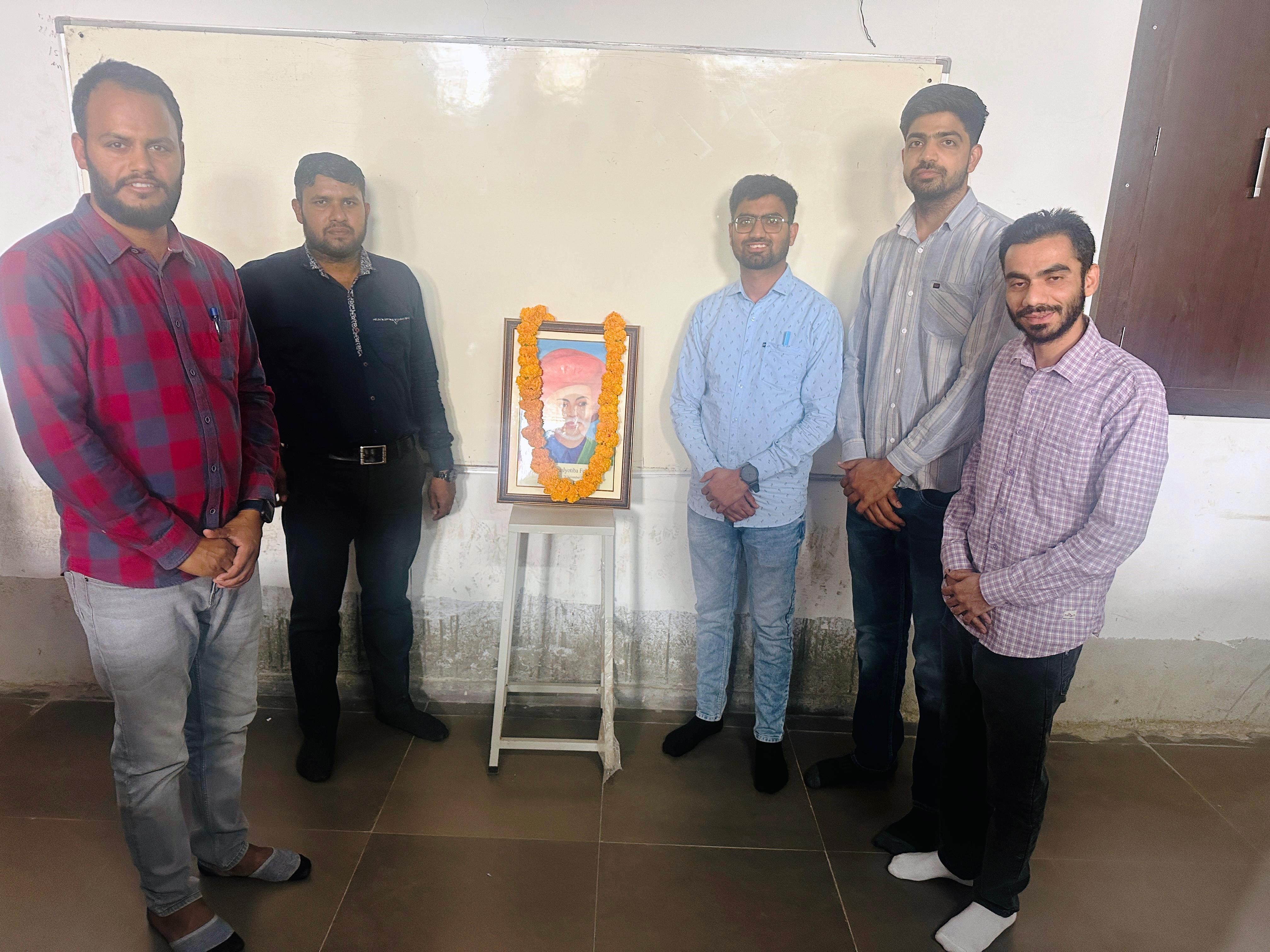 Mahatma Jyotiba Phule Birth Anniversary Celebration at MJFIVS
